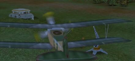 Cavalry in de the Sky, Red Baron hit by Russian fire